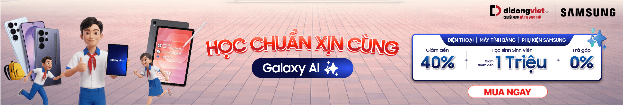 HỌC CHUẨN XỊN CÙNG GALAXY AI