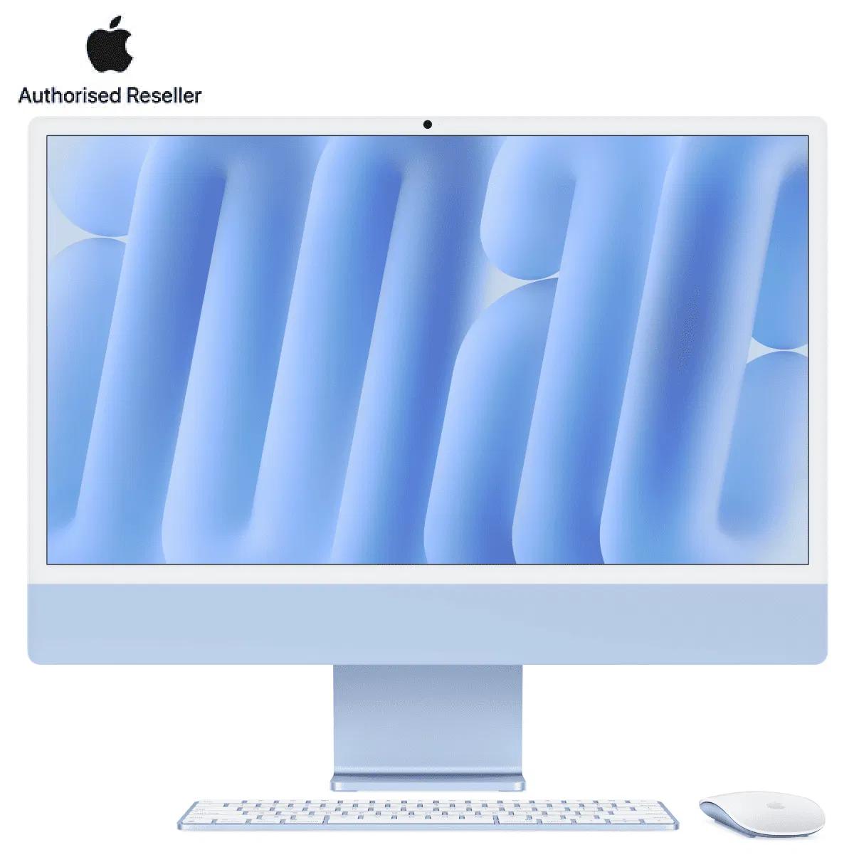 iMac 2024 24-inch M4 10‑core CPU | 10‑core GPU 24GB/512GB Chính Hãng