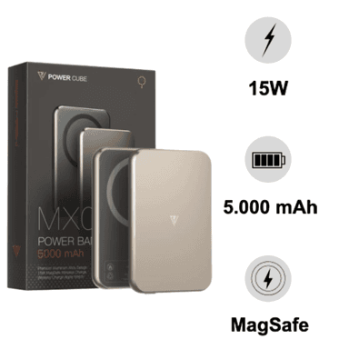 Pin sạc dự phòng MagSafe Mipow 3in1 Ultra Slim 5.000mAh