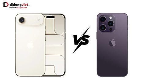 So sánh iPhone Air và iPhone 14 Pro: Ai phù hợp để nâng cấp?