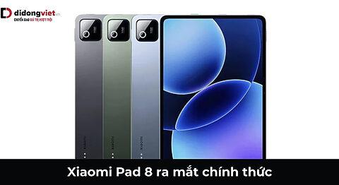 Xiaomi Pad 8 ra mắt chính thức: Chip Snapdragon 8s Gen 4, màn hình 3.2K và HyperOS 3 bứt phá