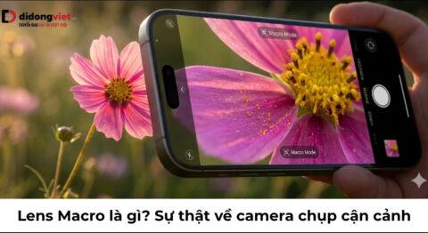 Lens Macro là gì? Sự thật về camera chụp cận cảnh trên điện thoại